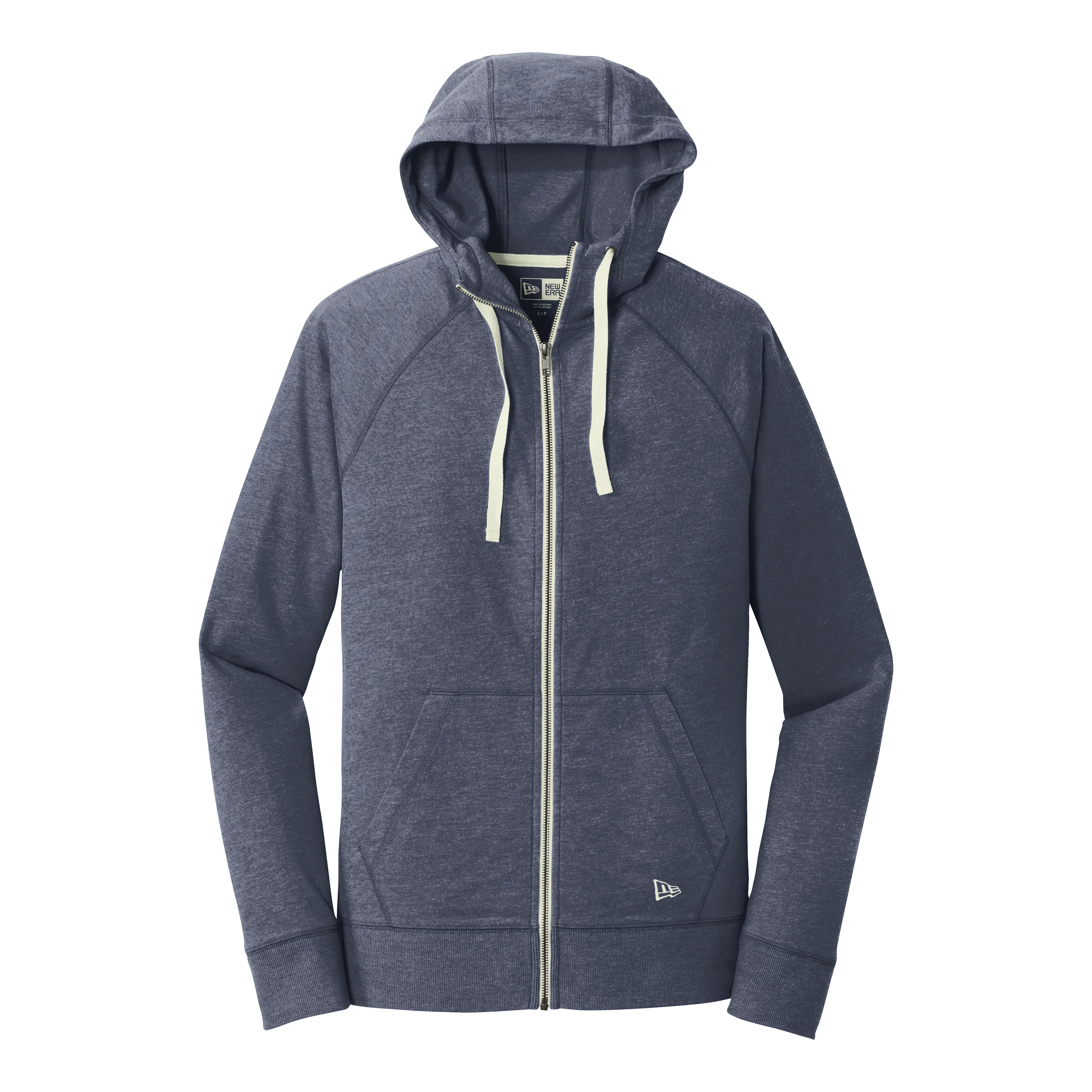 A1862M Mens Sueded Cotton Blend Full-Zip Hoodie