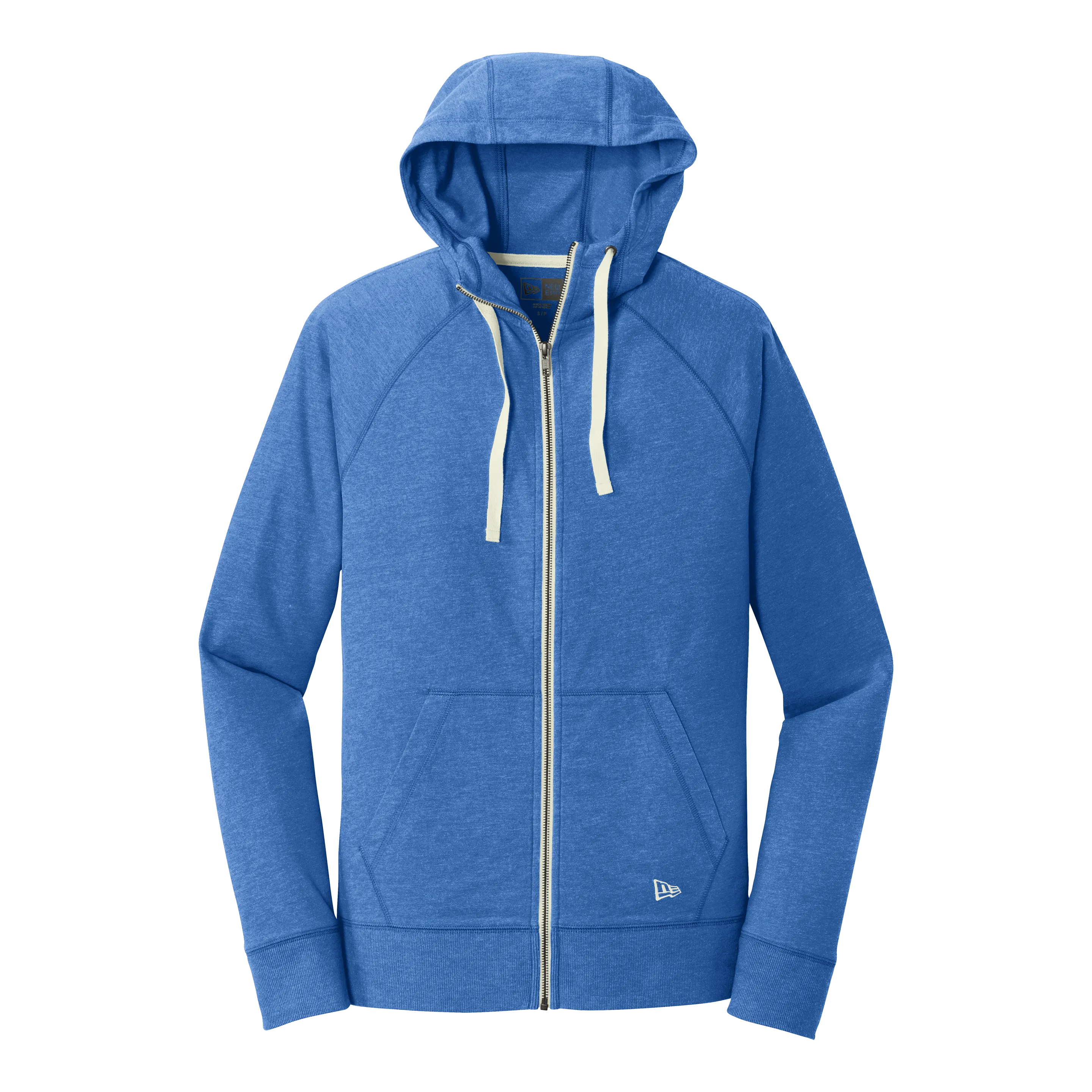 A1862M Mens Sueded Cotton Blend Full-Zip Hoodie