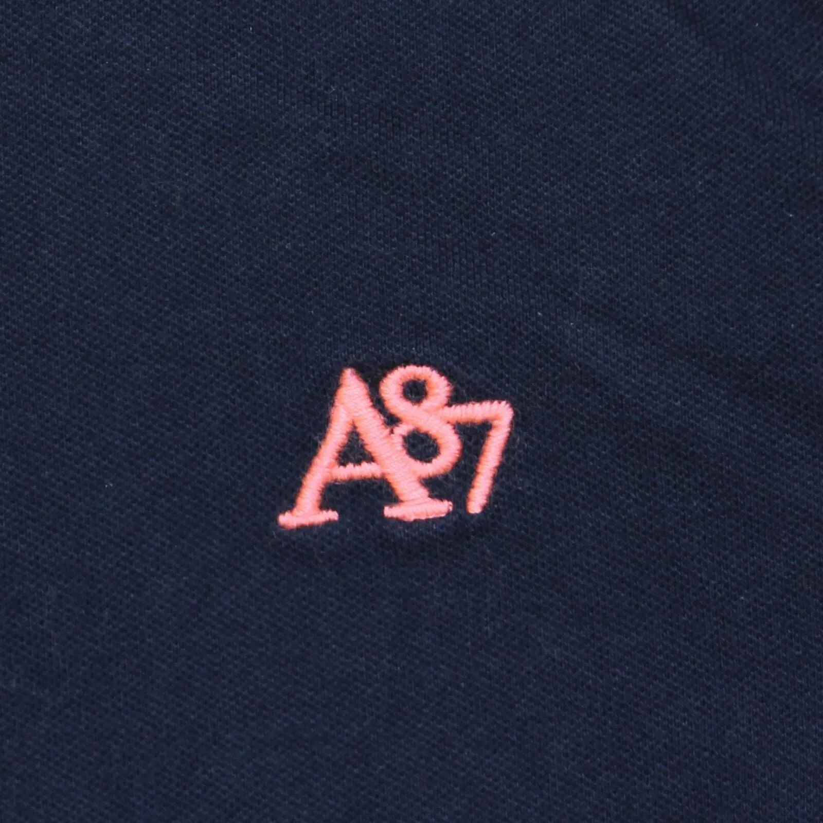 Aeropostale Girls Short Sleeve Polo Shirt 1678eb98b139ed Navy Blue XL