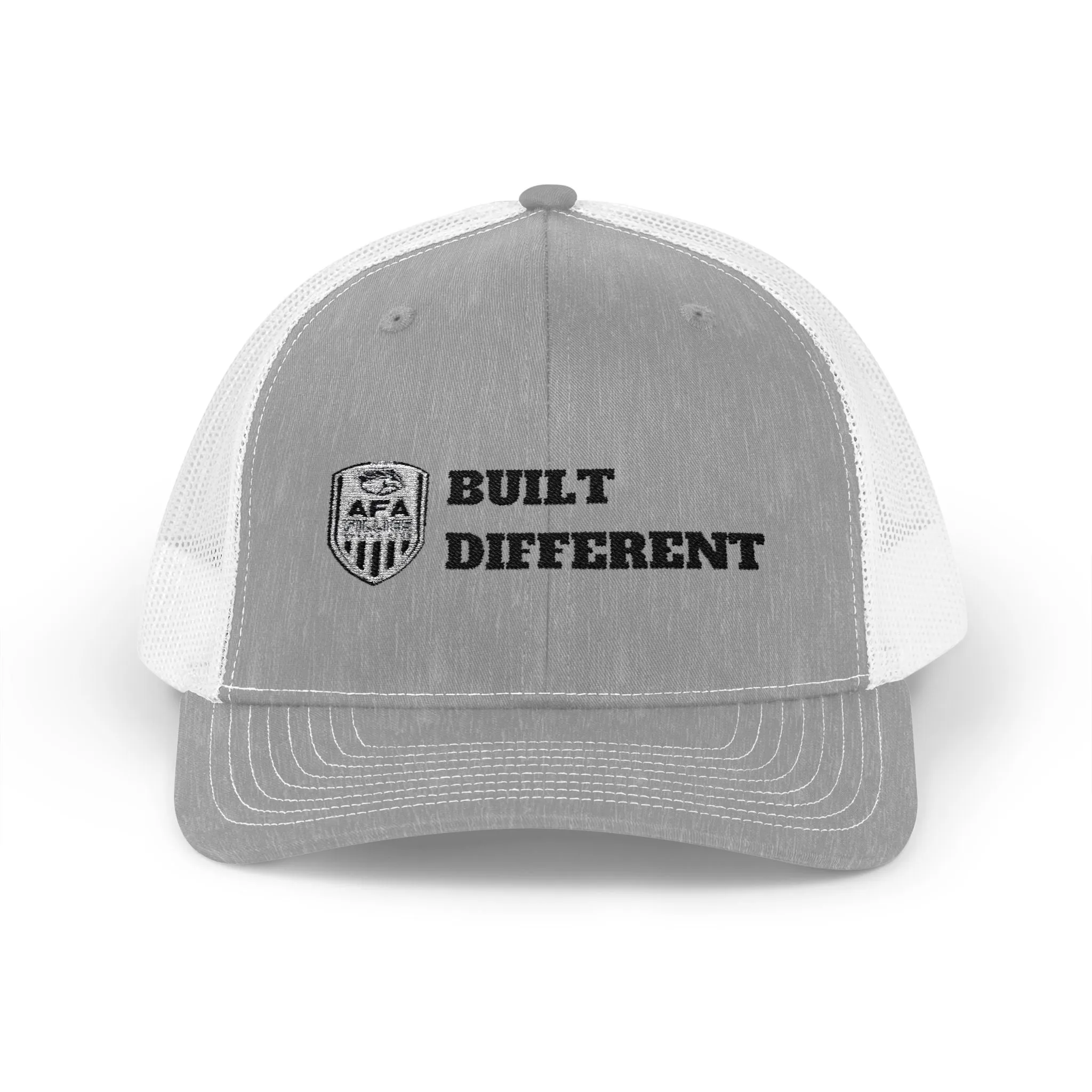 AFA Built Different Snapback Trucker Cap