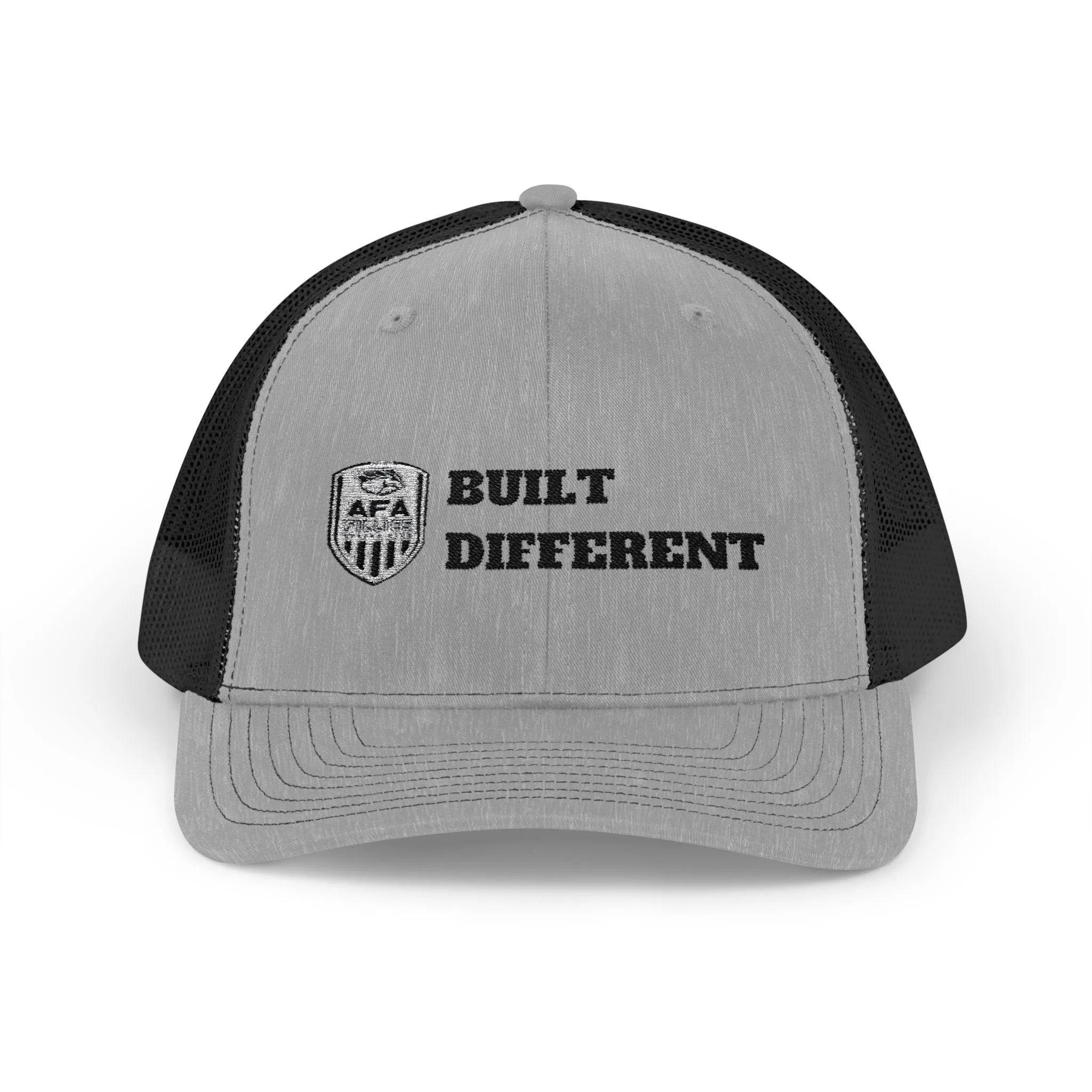 AFA Built Different Snapback Trucker Cap