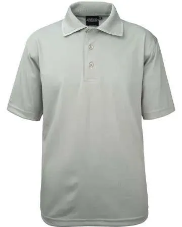 All American Clothing Co. - Aqua Dry Polo Shirt in Winter Colors