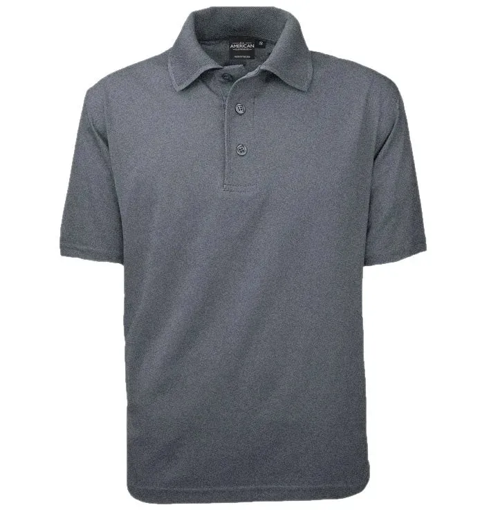 All American Clothing Co. - Aqua Dry Polo Shirt in Winter Colors