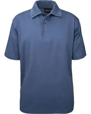 All American Clothing Co. - Aqua Dry Polo Shirt in Winter Colors