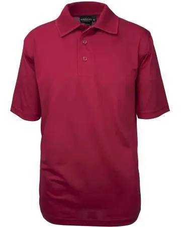 All American Clothing Co. - Aqua Dry Polo Shirt in Winter Colors