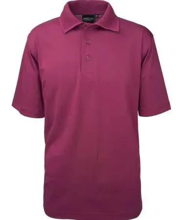 All American Clothing Co. - Aqua Dry Polo Shirt in Winter Colors