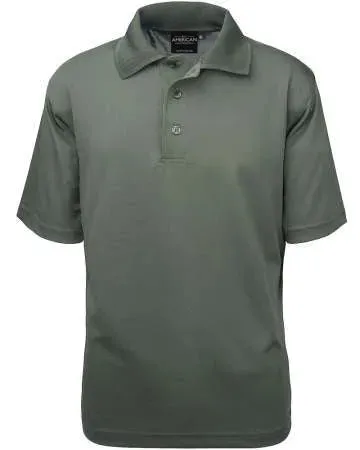 All American Clothing Co. - Aqua Dry Polo Shirt in Winter Colors