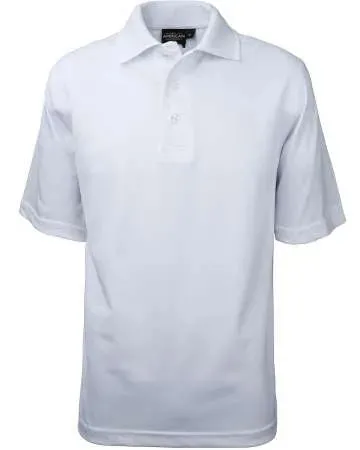 All American Clothing Co. - Aqua Dry Polo Shirt in Winter Colors