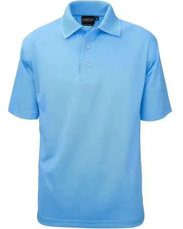 All American Clothing Co. - Aqua Dry Polo Shirt in Winter Colors