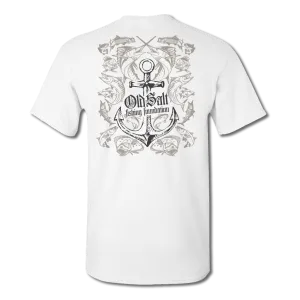 Anchor Fish Short Sleeve T-shirt - Cotton/Poly blend