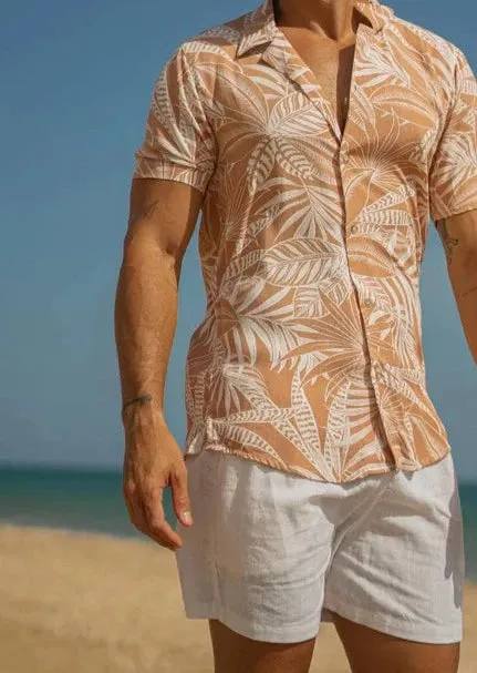 ARRECIFE - Camelias Almond Shirt