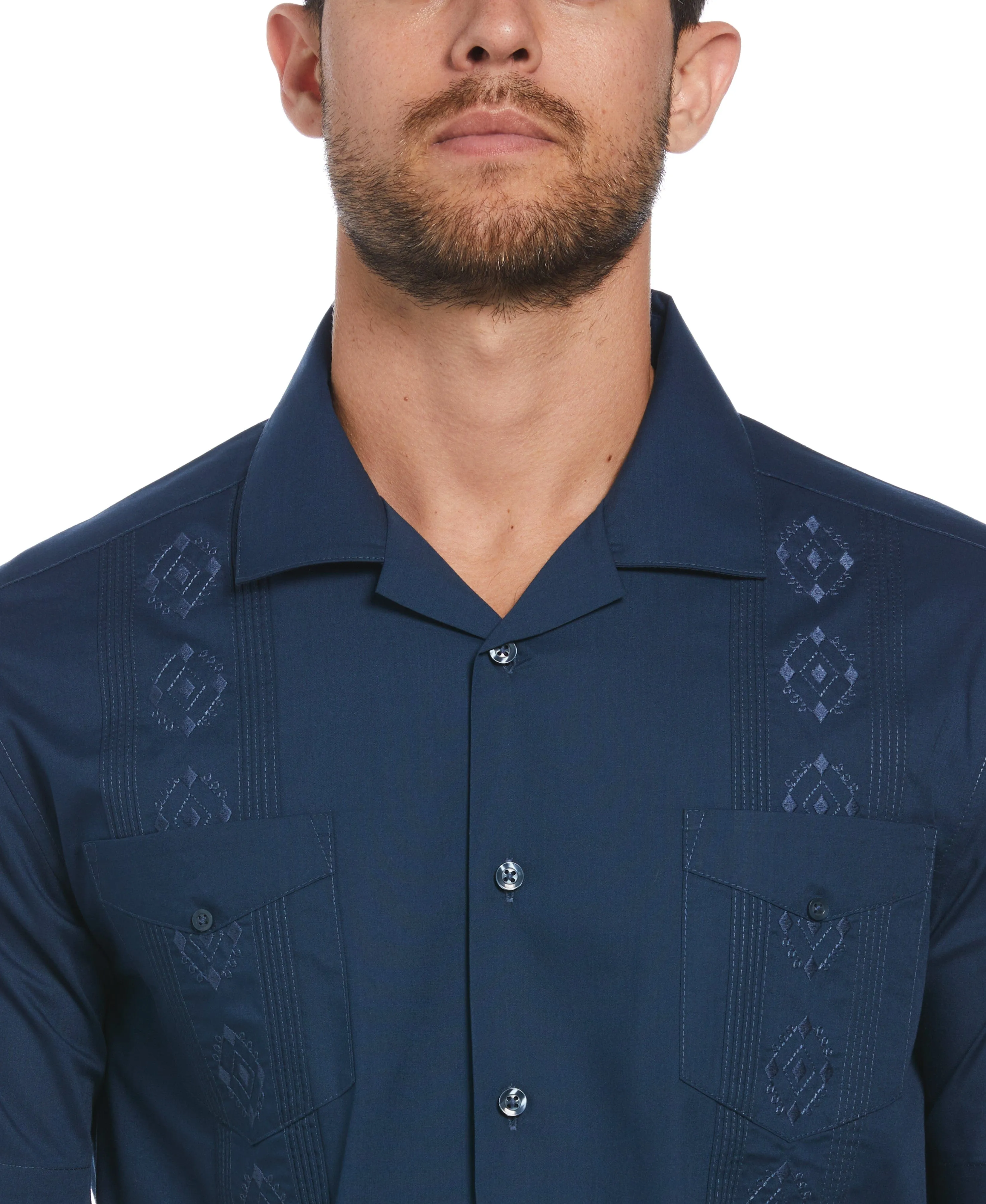 Authentic Embroidered Guayabera Shirt