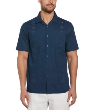 Authentic Embroidered Guayabera Shirt
