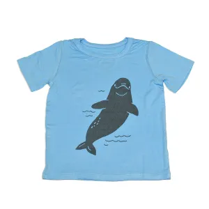 Bamboo Short Sleeve Graphic Tee (Bluebonnet)