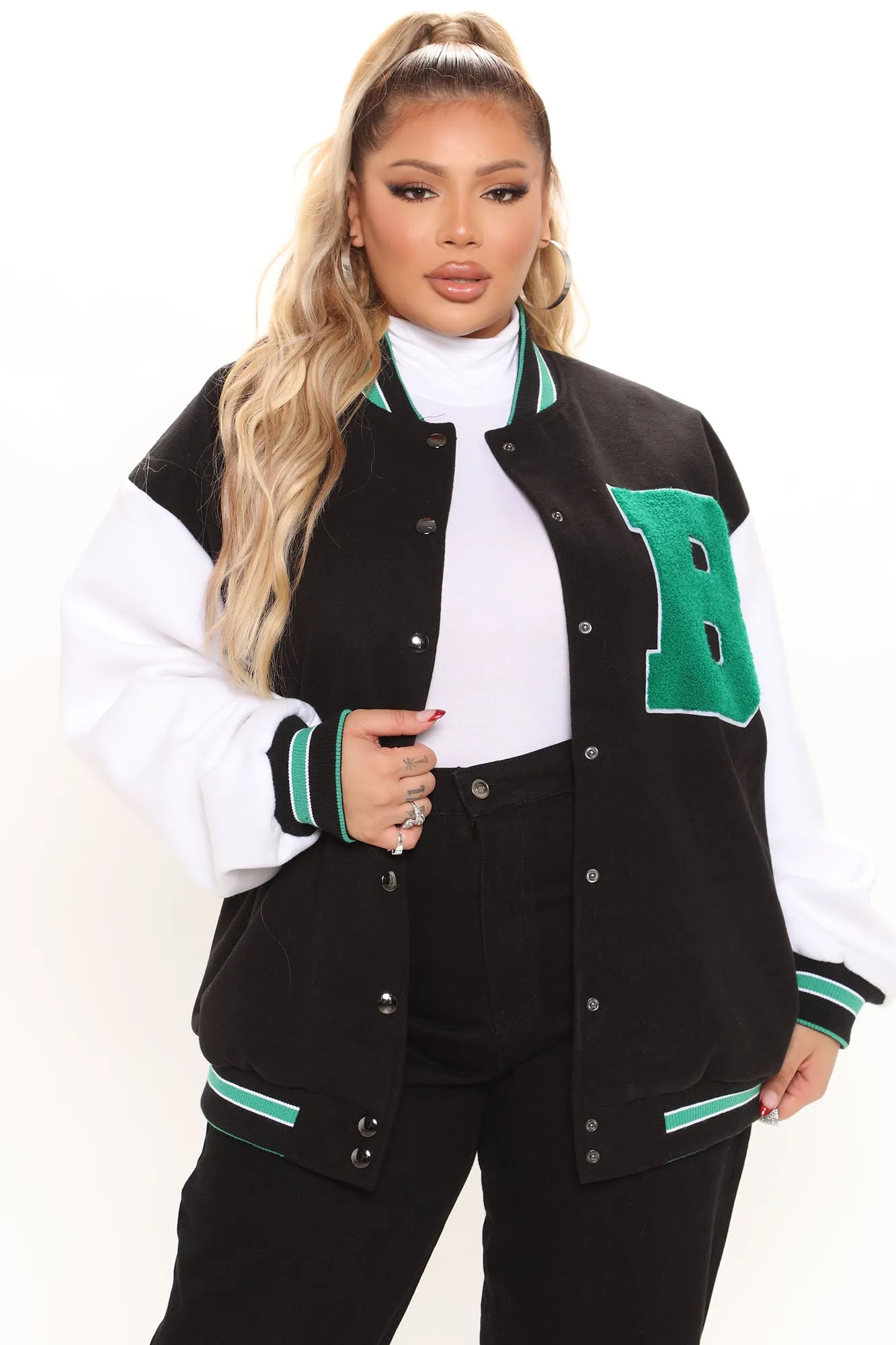 Best In Class Varsity Jacket B - Black/combo