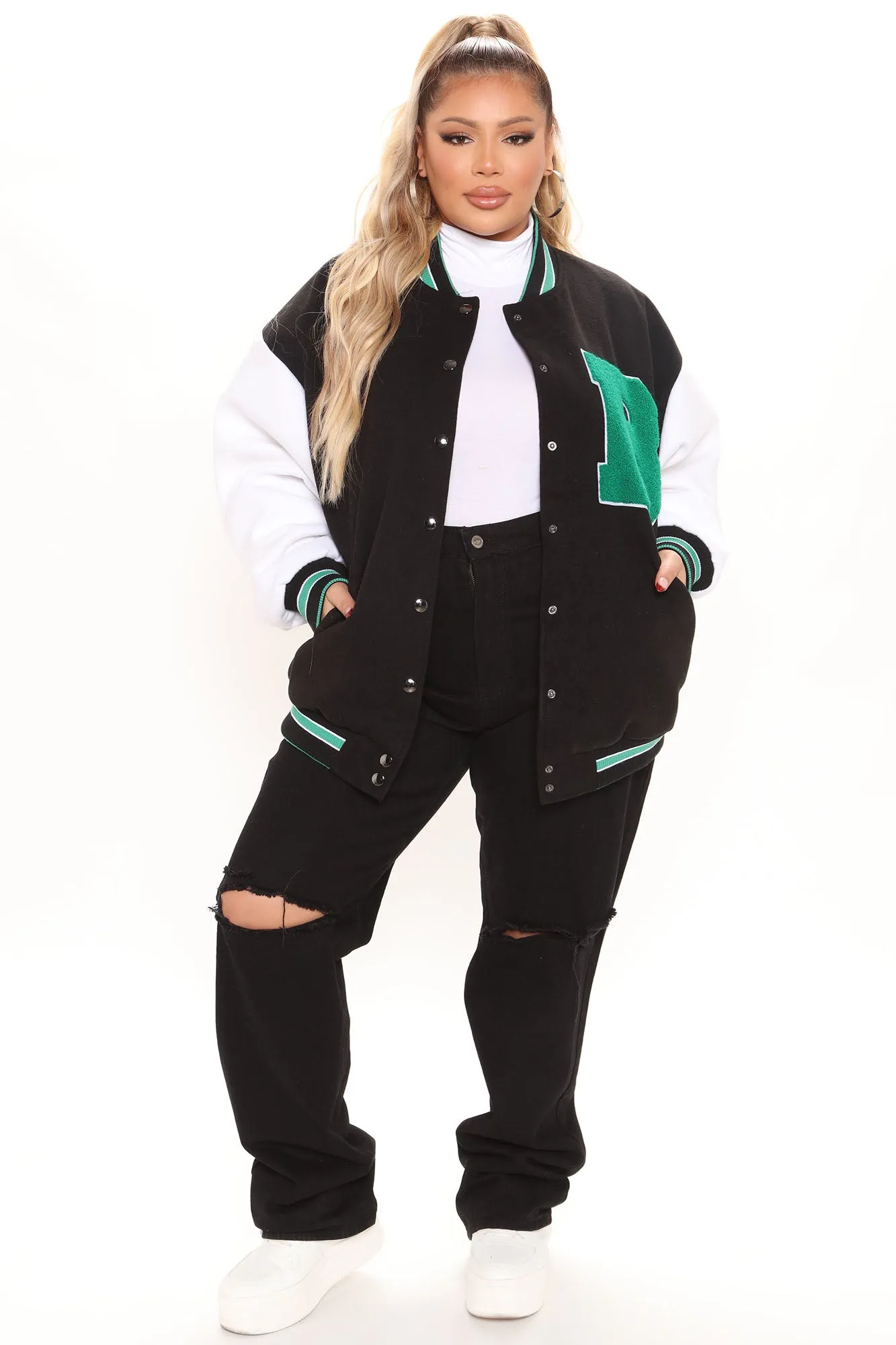 Best In Class Varsity Jacket B - Black/combo