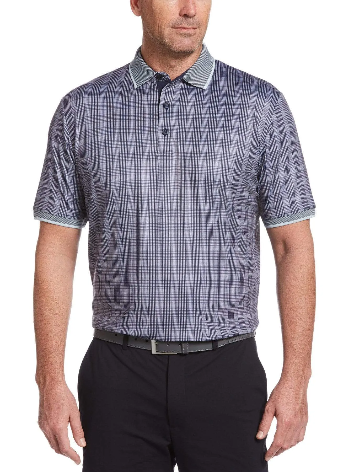 Big & Tall Allover Classic Print Polo