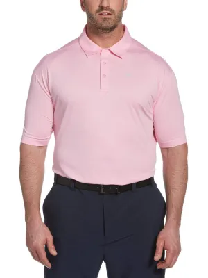 Big & Tall Cooling Micro Hex Polo with Chevron