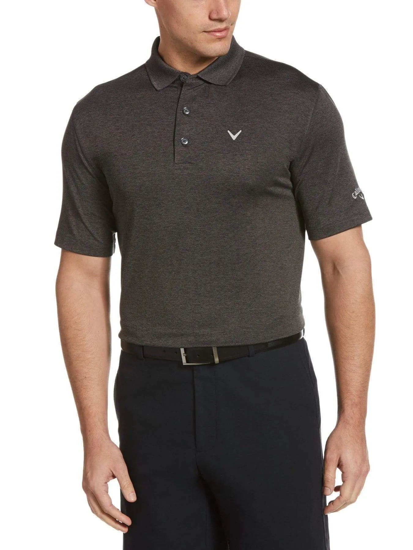 Big & Tall Heathered Polo
