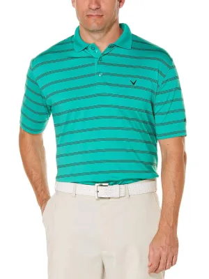 Big & Tall Opti-Dri Striped Polo