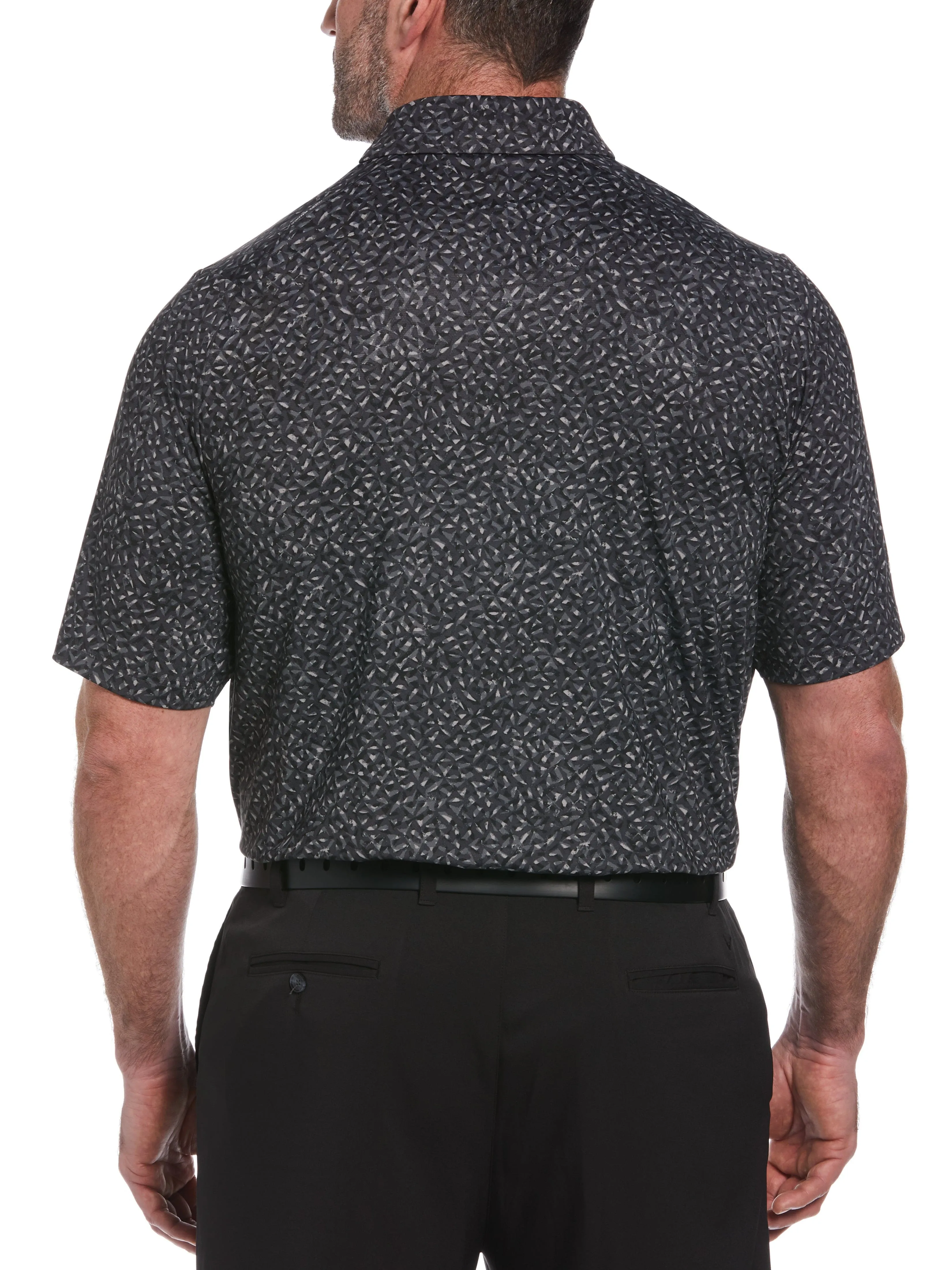 Big & Tall Swing Tech™ Ventilated Layered Print Polo