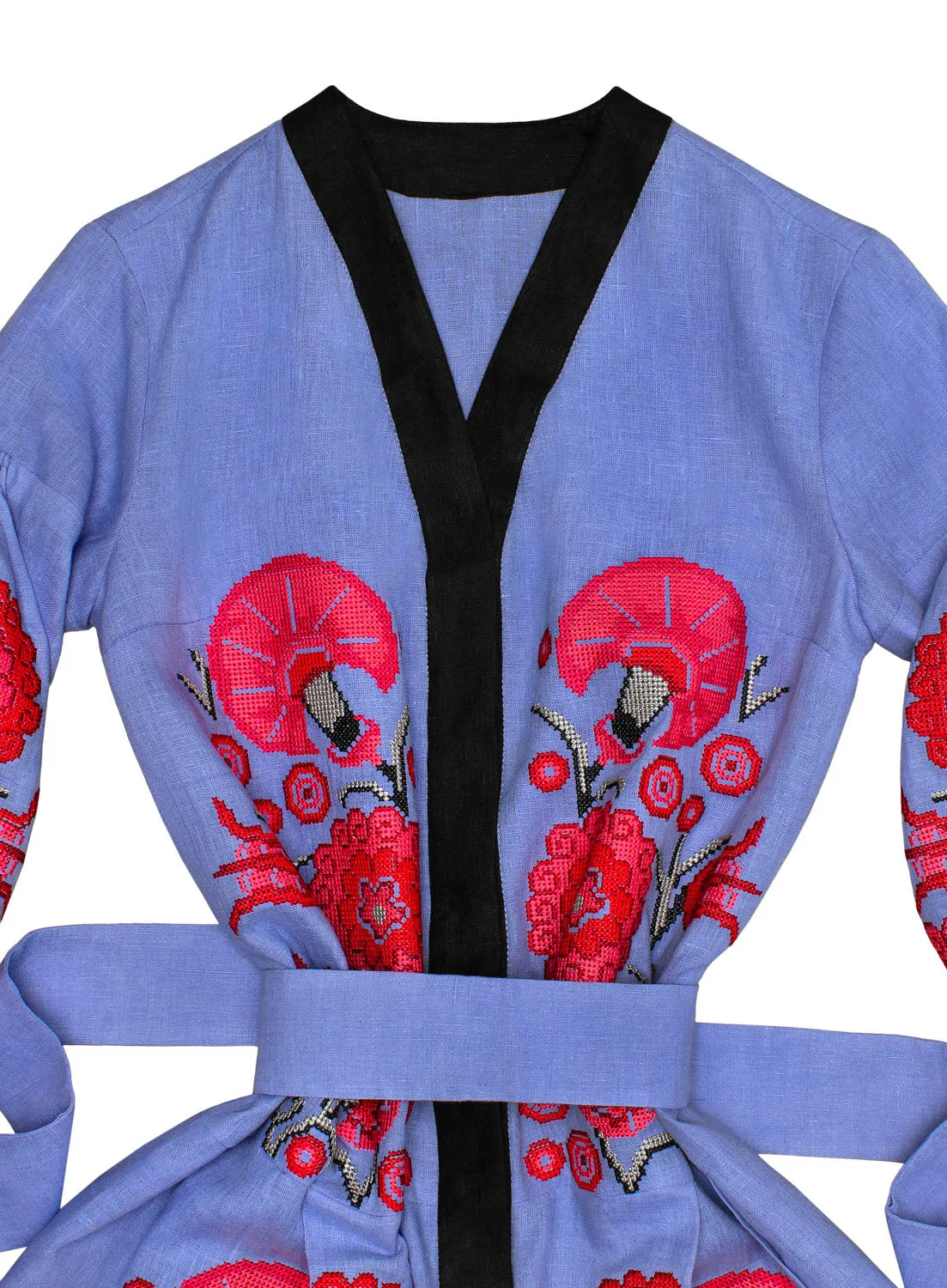 Blue Boho style Kaftan