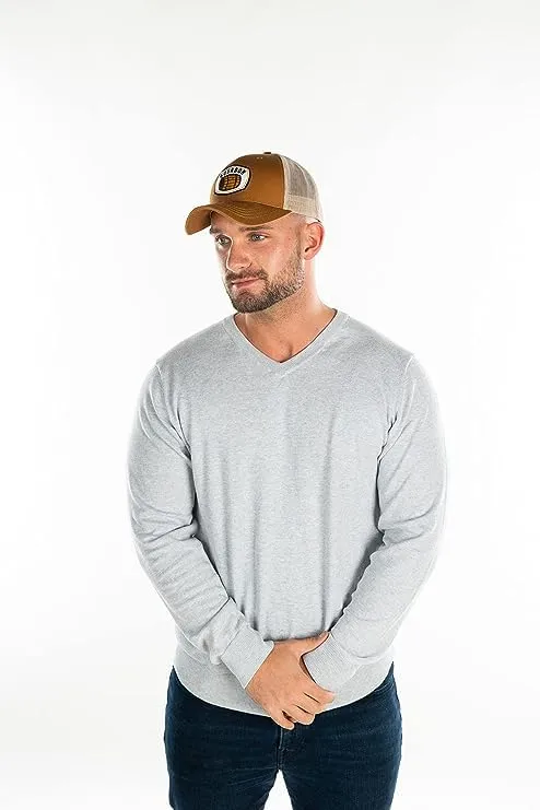 Bourbon & Whiskey Mesh Trucker Hat by Funky Junque