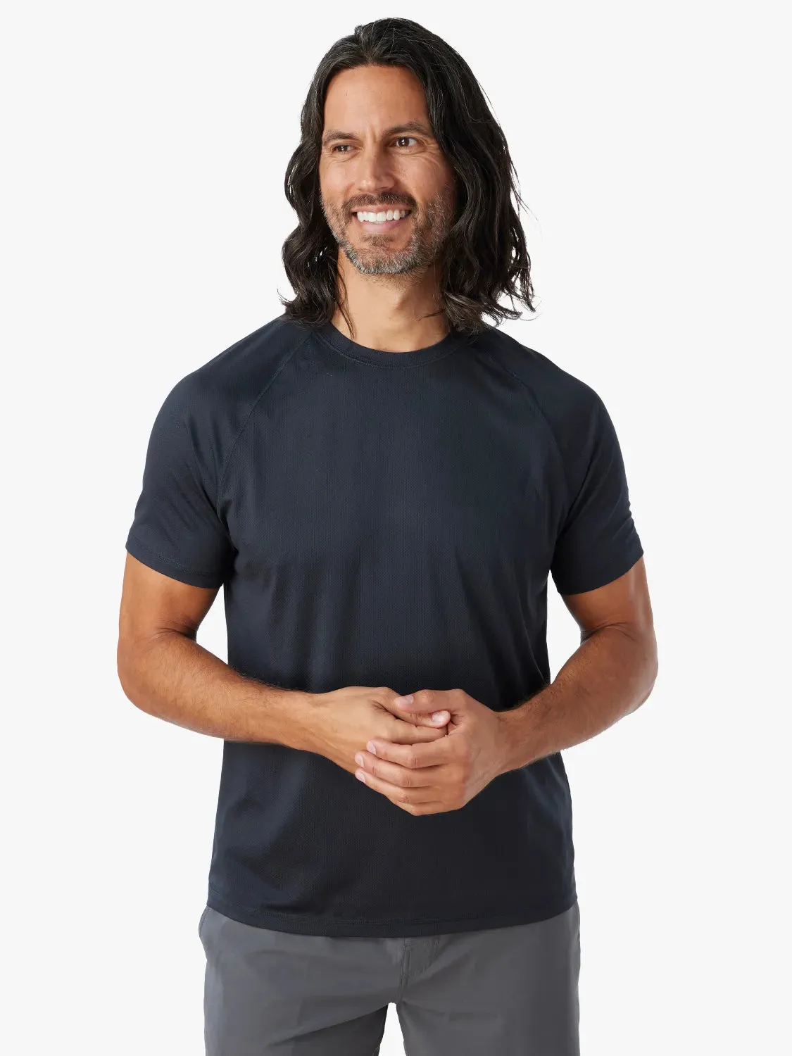BreezeKnit™ Tee | Black