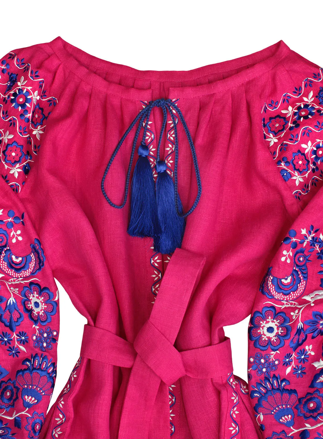 Bright Kaftan in Bohemian style
