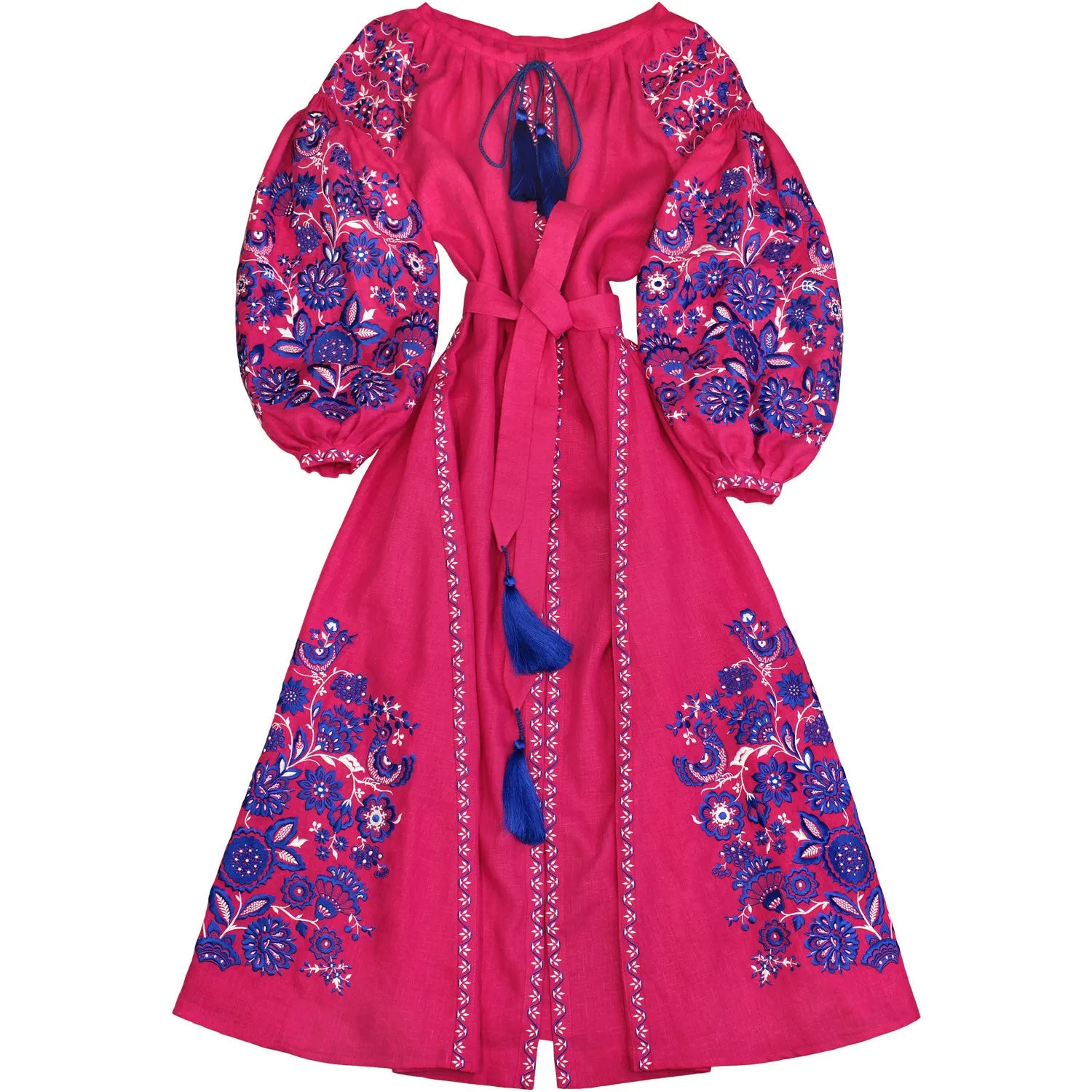 Bright Kaftan in Bohemian style