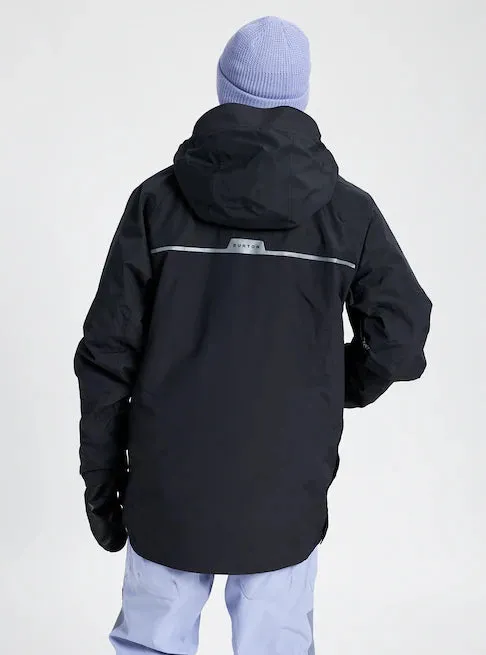 Burton Frostner Anorak Jacket Mens Black