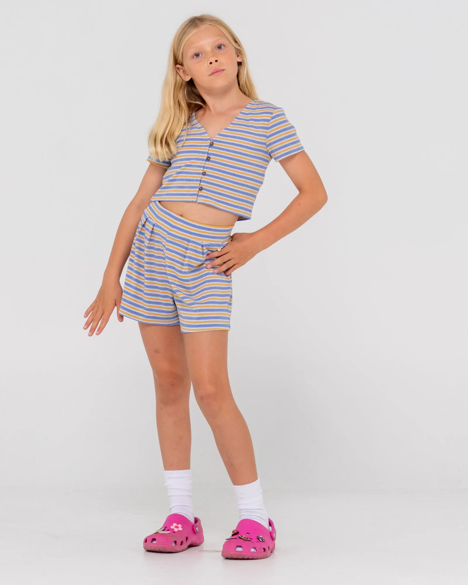 Camila Stripe Top Girls