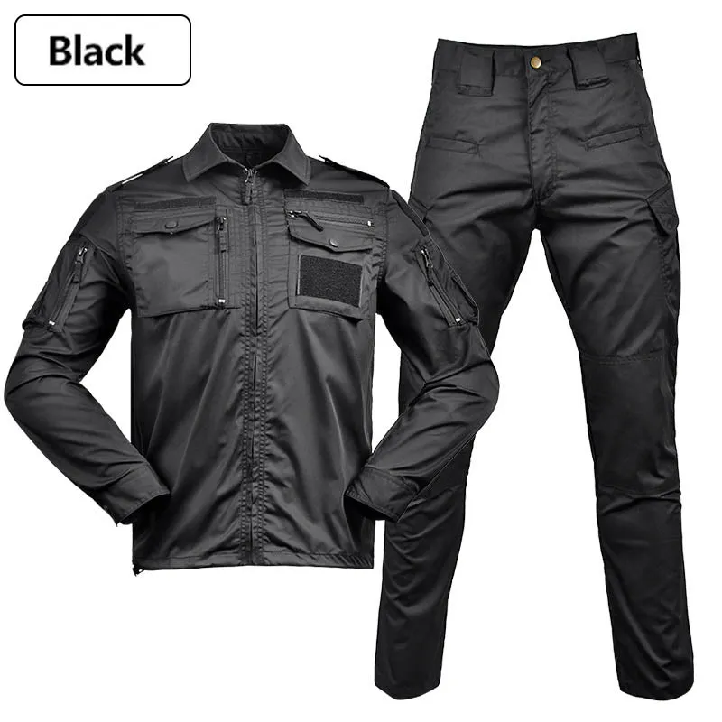 Camo Mens Outdoor Combat Jacket Tactical Suits