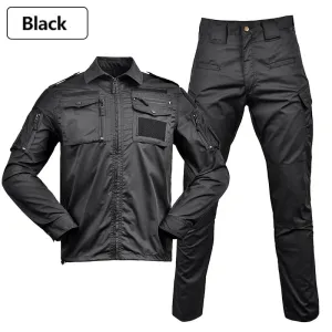 Camo Mens Outdoor Combat Jacket Tactical Suits
