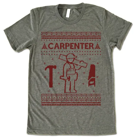 Carpenter Christmas T Shirt