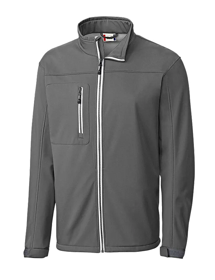 Clique Telemark Stretch Softshell Full Zip Mens Jacket