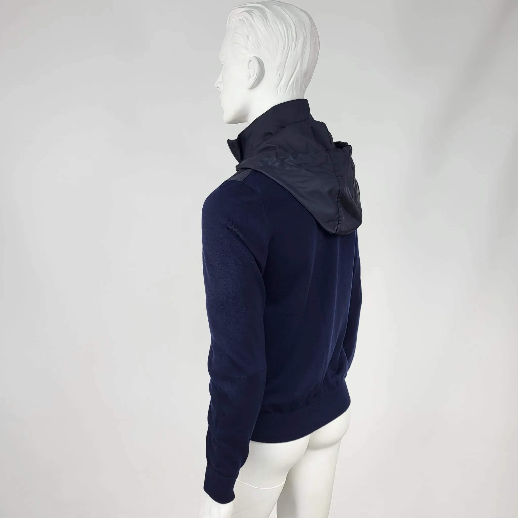 Color Block Technical Nylon Blouson Jacket