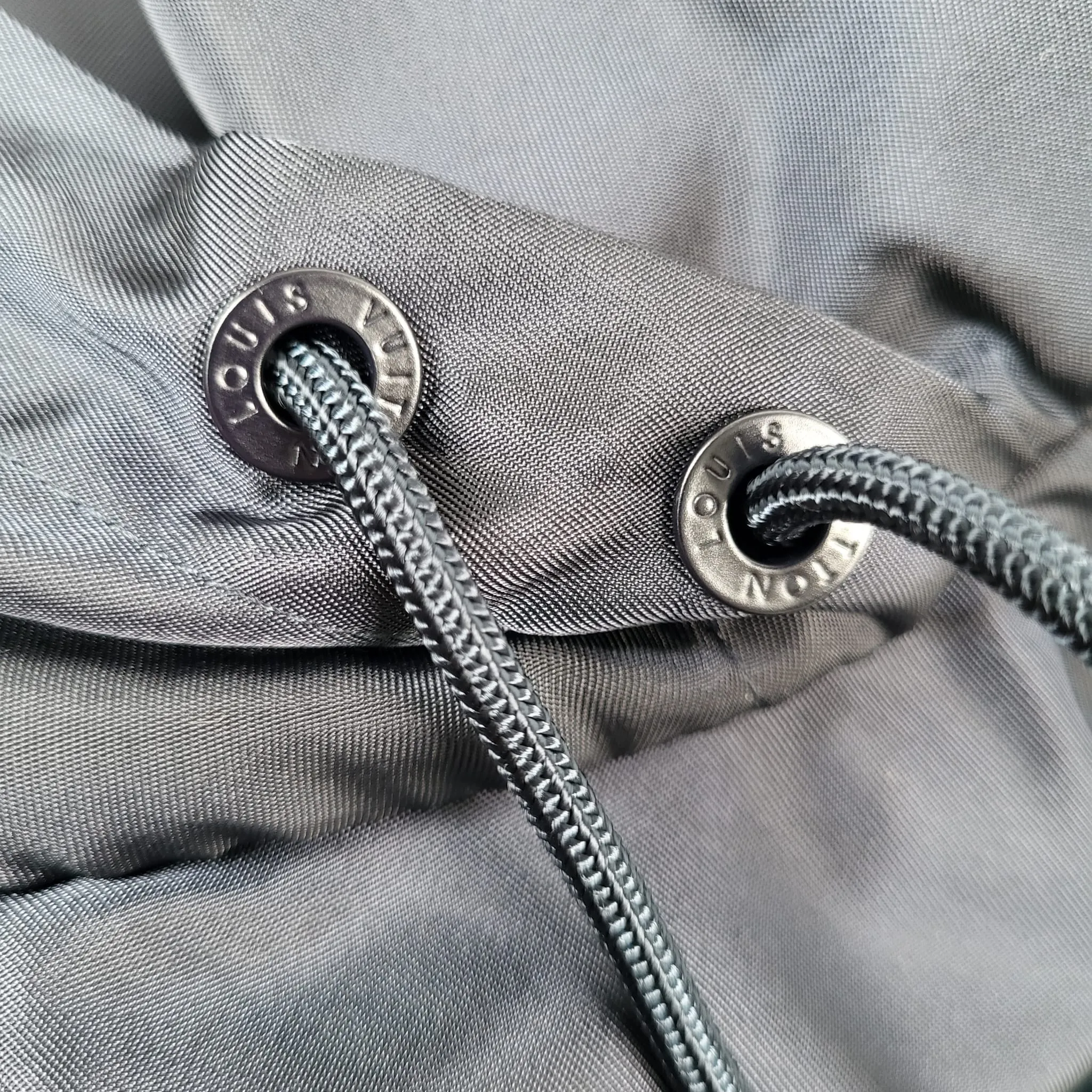 Color Block Technical Nylon Blouson Jacket