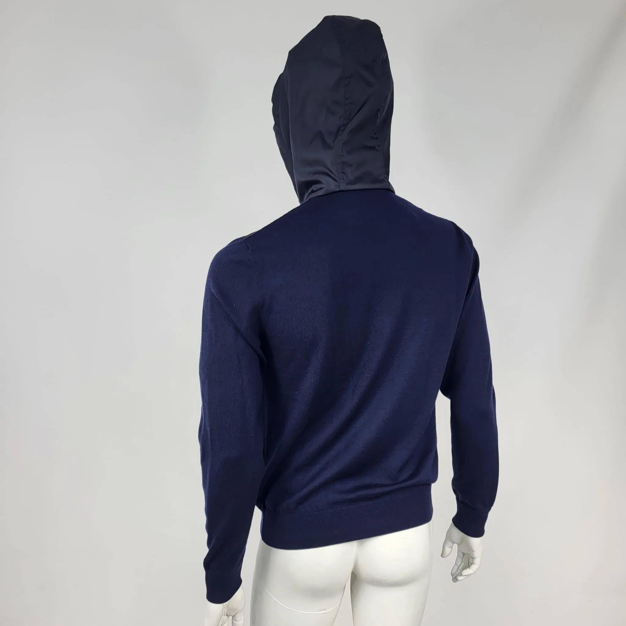 Color Block Technical Nylon Blouson Jacket