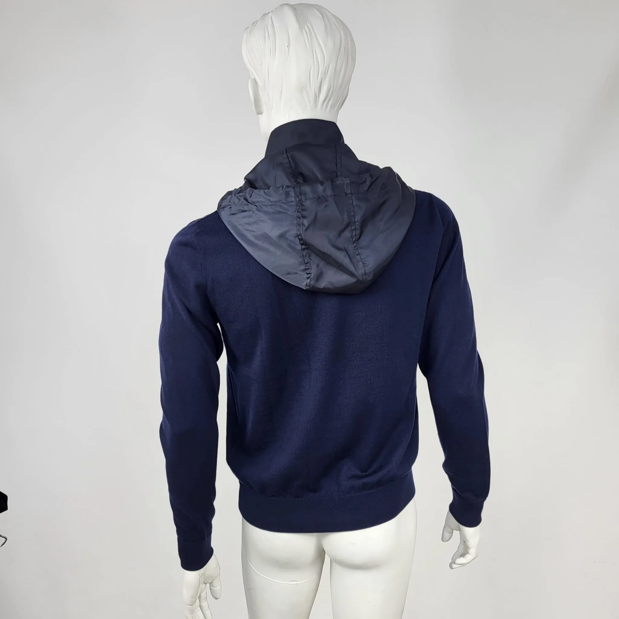Color Block Technical Nylon Blouson Jacket