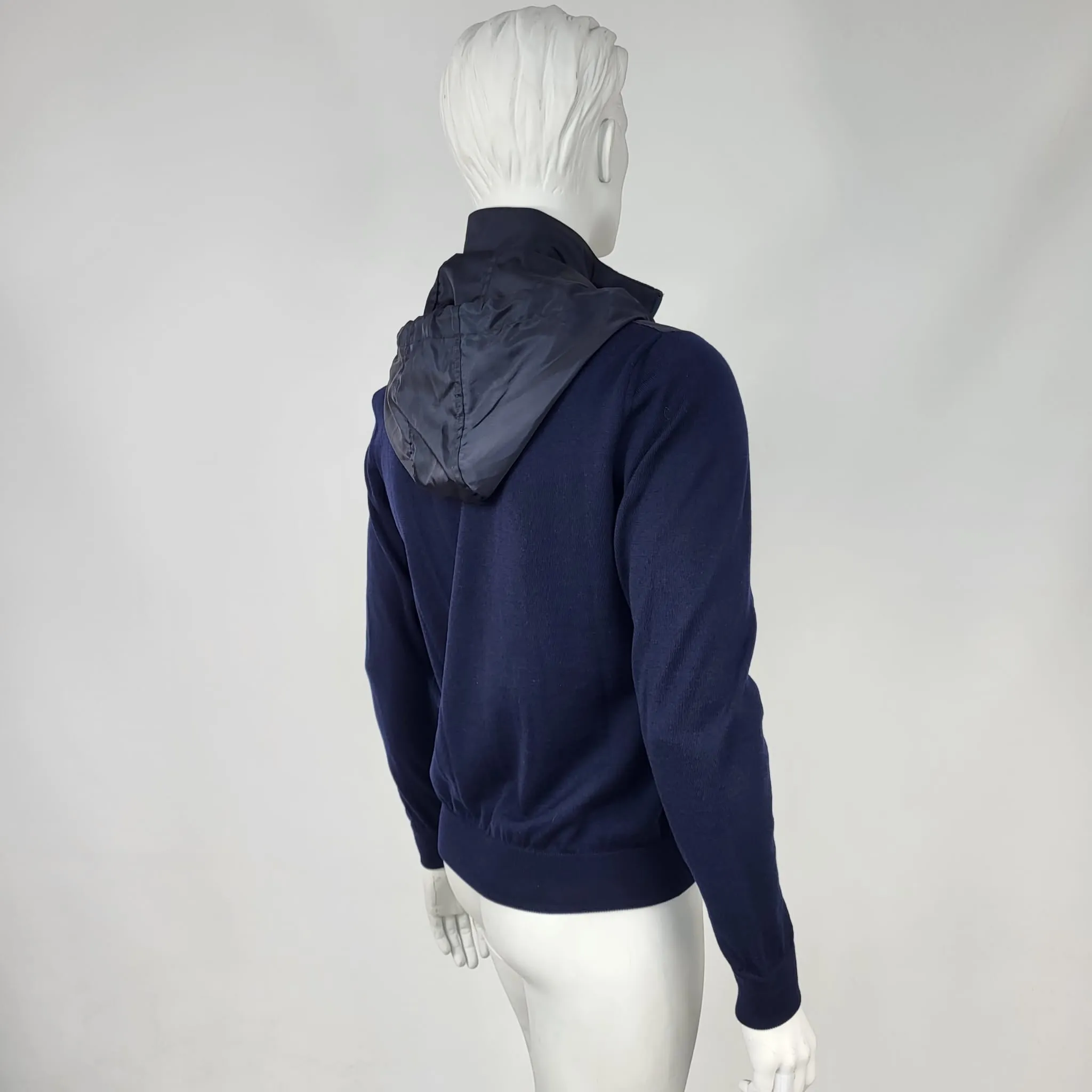 Color Block Technical Nylon Blouson Jacket