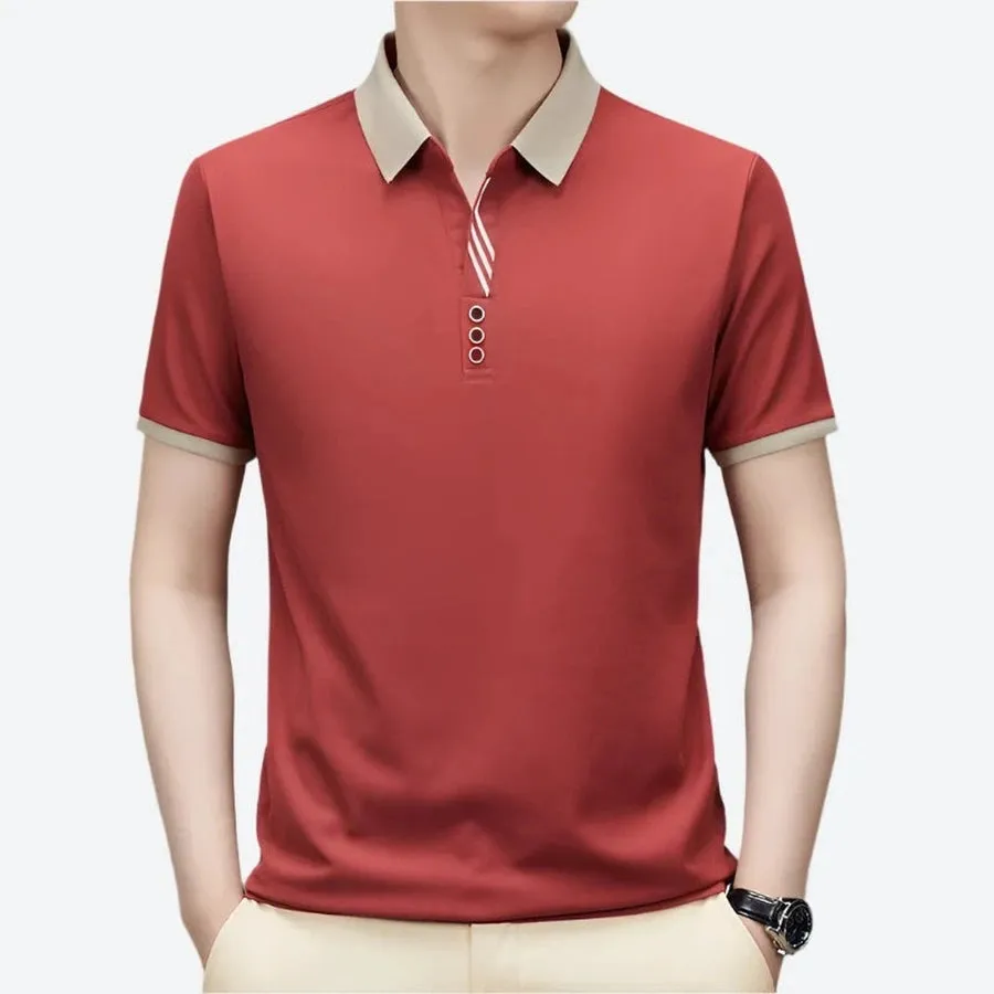 Comfortable Short Sleeve Casual Polo Shirts