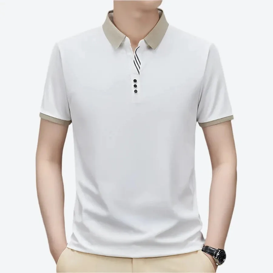 Comfortable Short Sleeve Casual Polo Shirts
