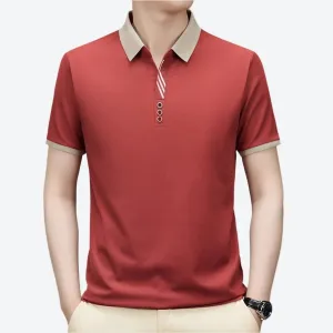 Comfortable Short Sleeve Casual Polo Shirts