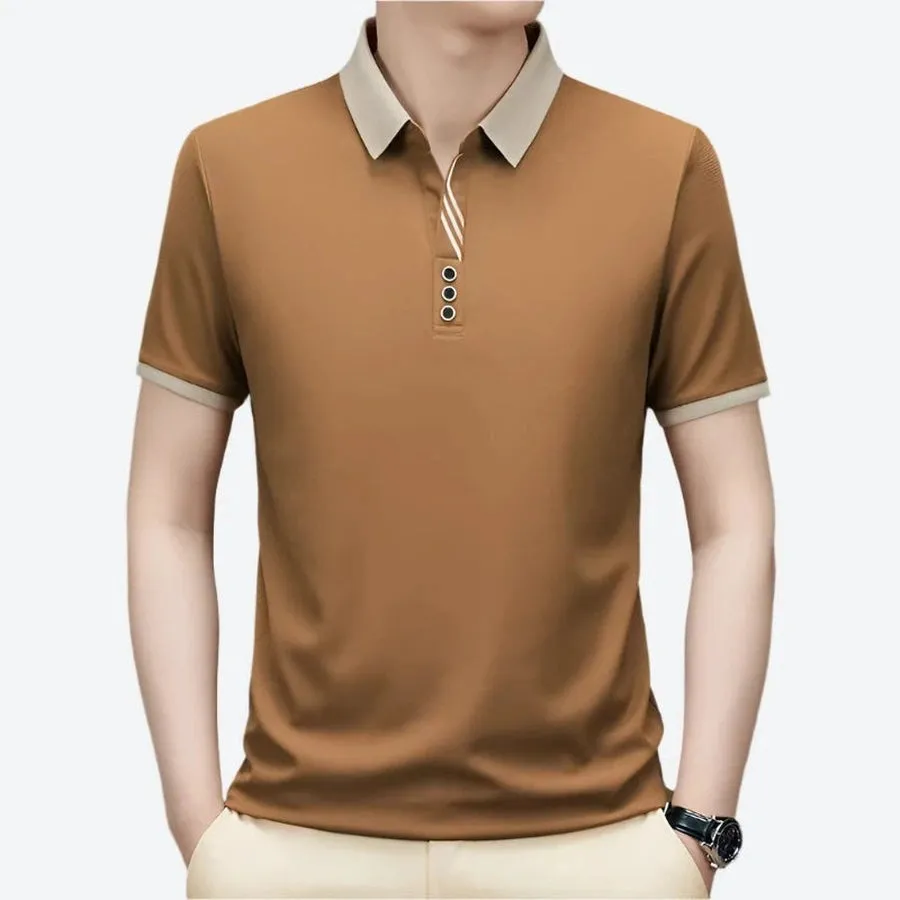 Comfortable Short Sleeve Casual Polo Shirts