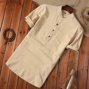 Cotton Linen Chinese Style Casual T Shirts