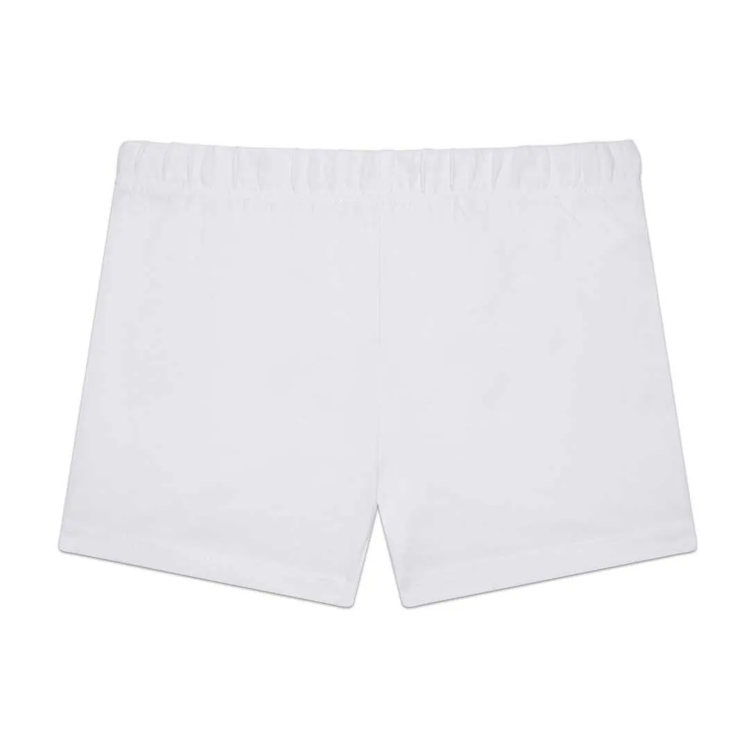 Cotton Spandex Girl's Play Shorts - 4 Pack