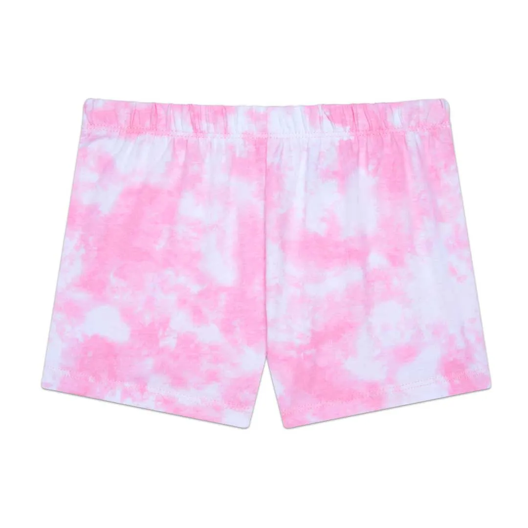 Cotton Spandex Girl's Play Shorts - 4 Pack