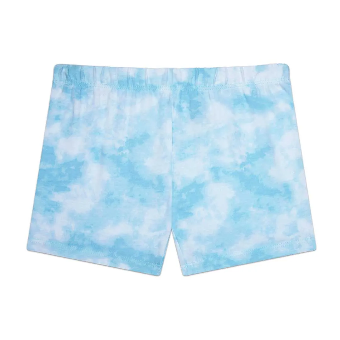 Cotton Spandex Girl's Play Shorts - 4 Pack