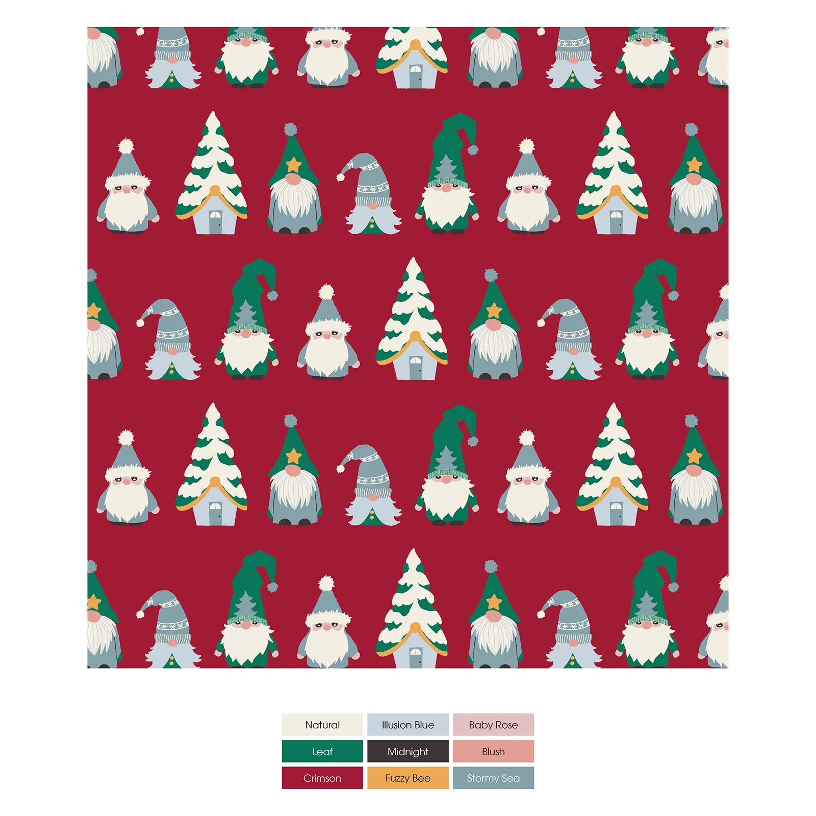 Crimson Gnomes Men's Print Pajama Pants Kickee Pants  - Holiday